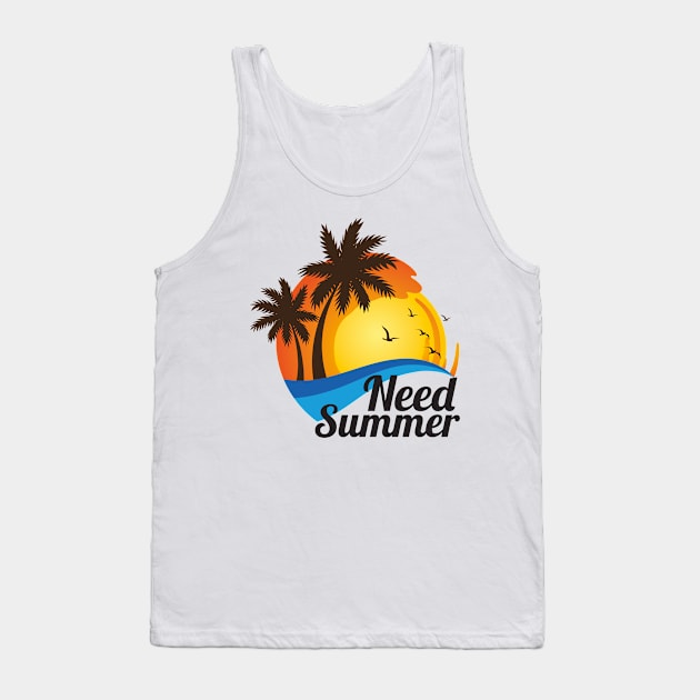 Need Summer Tank Top by Diannas